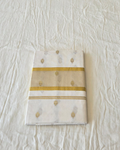 Balaramapuram Kaithari - 100% Organic Cotton Kasavu Saree