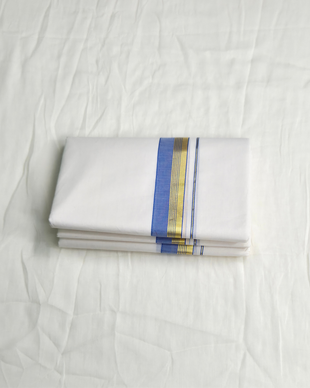 Balaramapuram Kaithari- 100% Organic Cotton Double Mundu