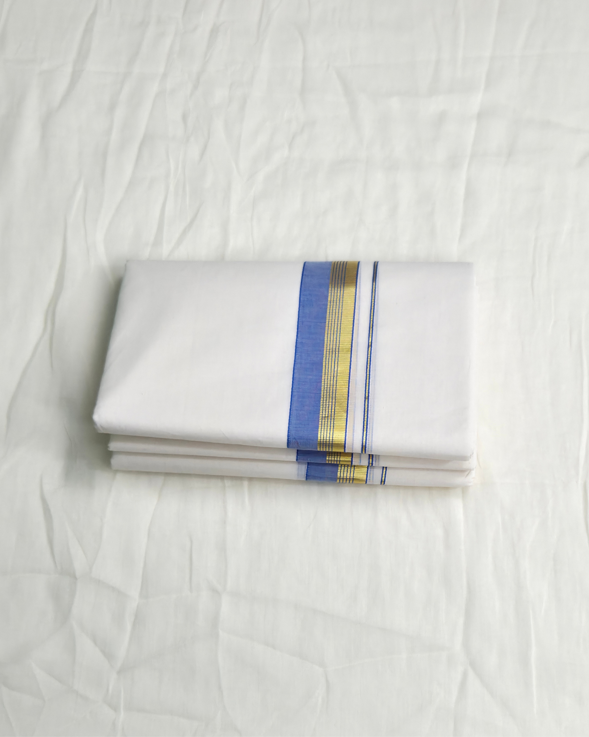 Balaramapuram Kaithari- 100% Organic Cotton Double Mundu