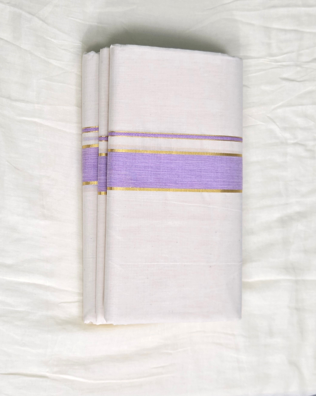 Balaramapuram Kaithari-100% Organic Cotton Double Mundu