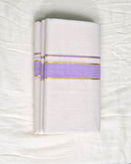 Balaramapuram Kaithari-100% Organic Cotton Double Mundu
