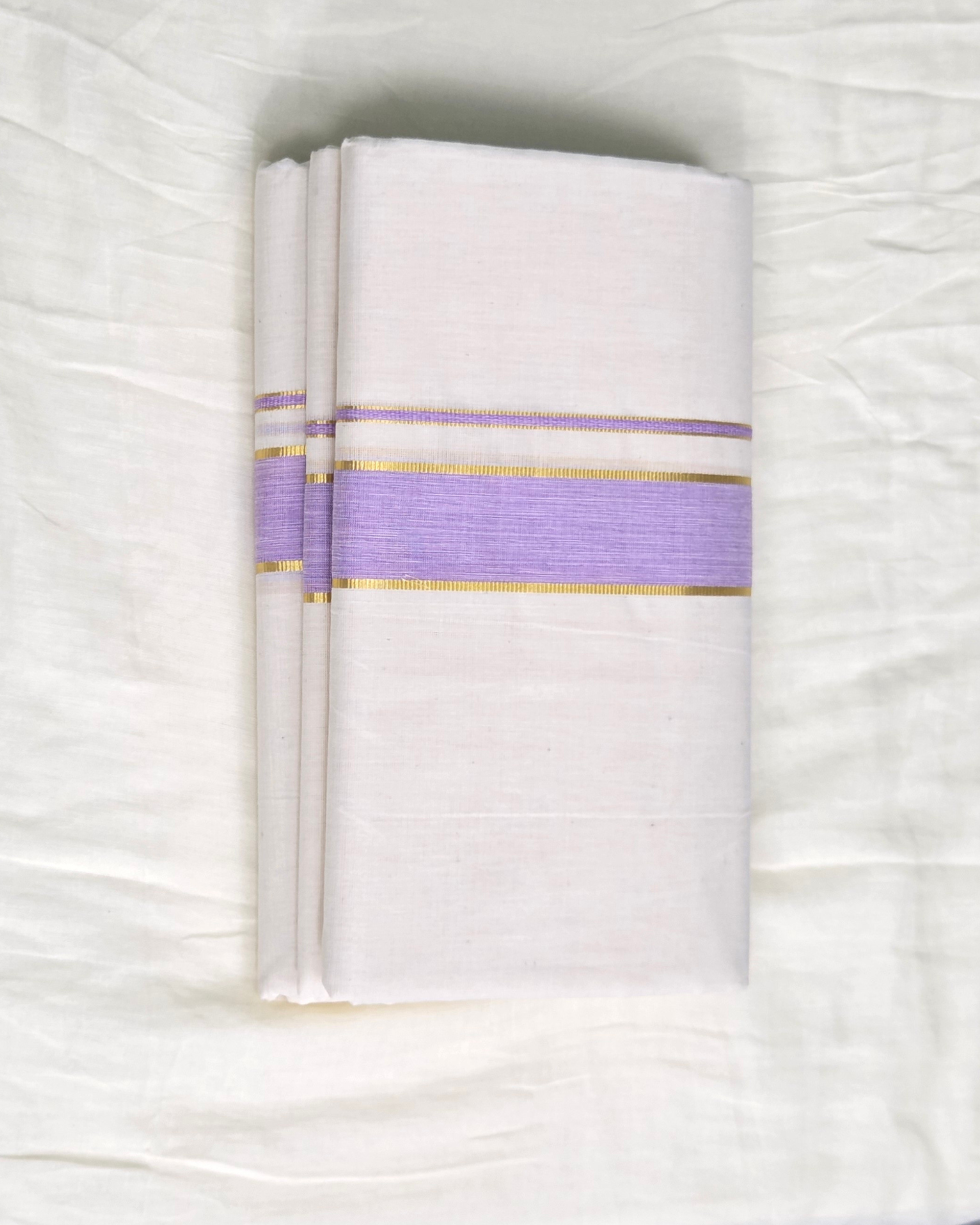 Balaramapuram Kaithari-100% Organic Cotton Double Mundu