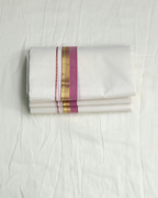 Balaramapuram Kaithari-100% Organic Cotton Double Mundu