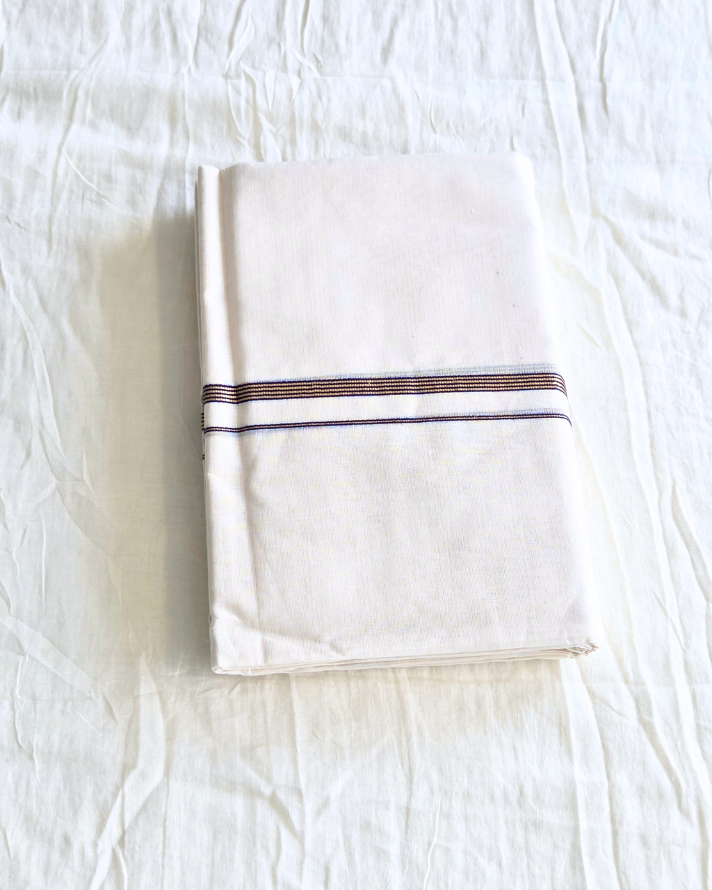 Balaramapuram Kaithari - 100% Organic Cotton Set Mundu