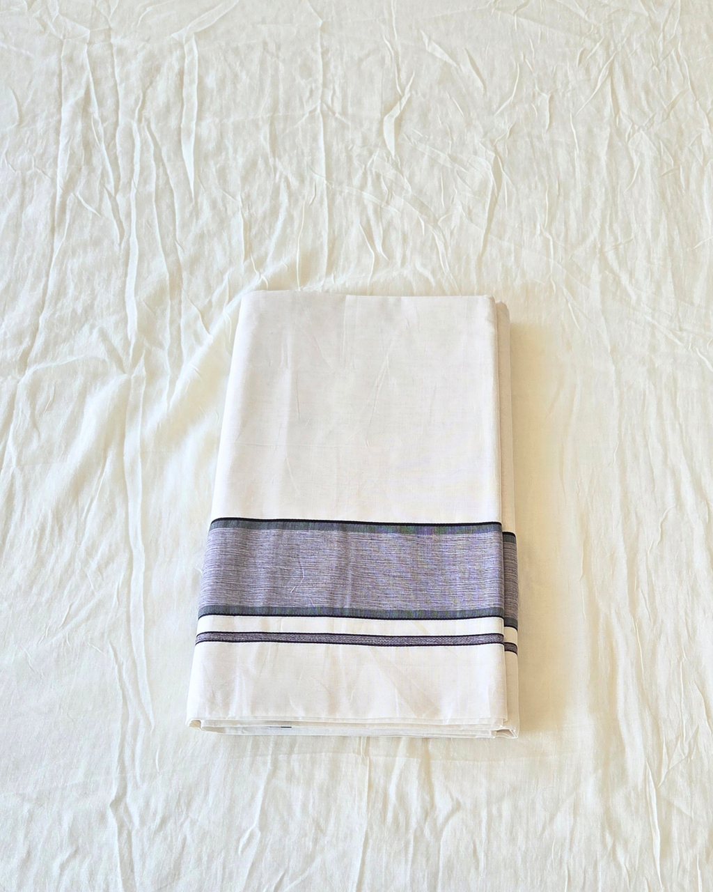 Balaramapuram Kaithari - 100% Organic Cotton Set Saree