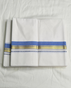 Balaramapuram Kaithari- 100% Organic Cotton Double Mundu