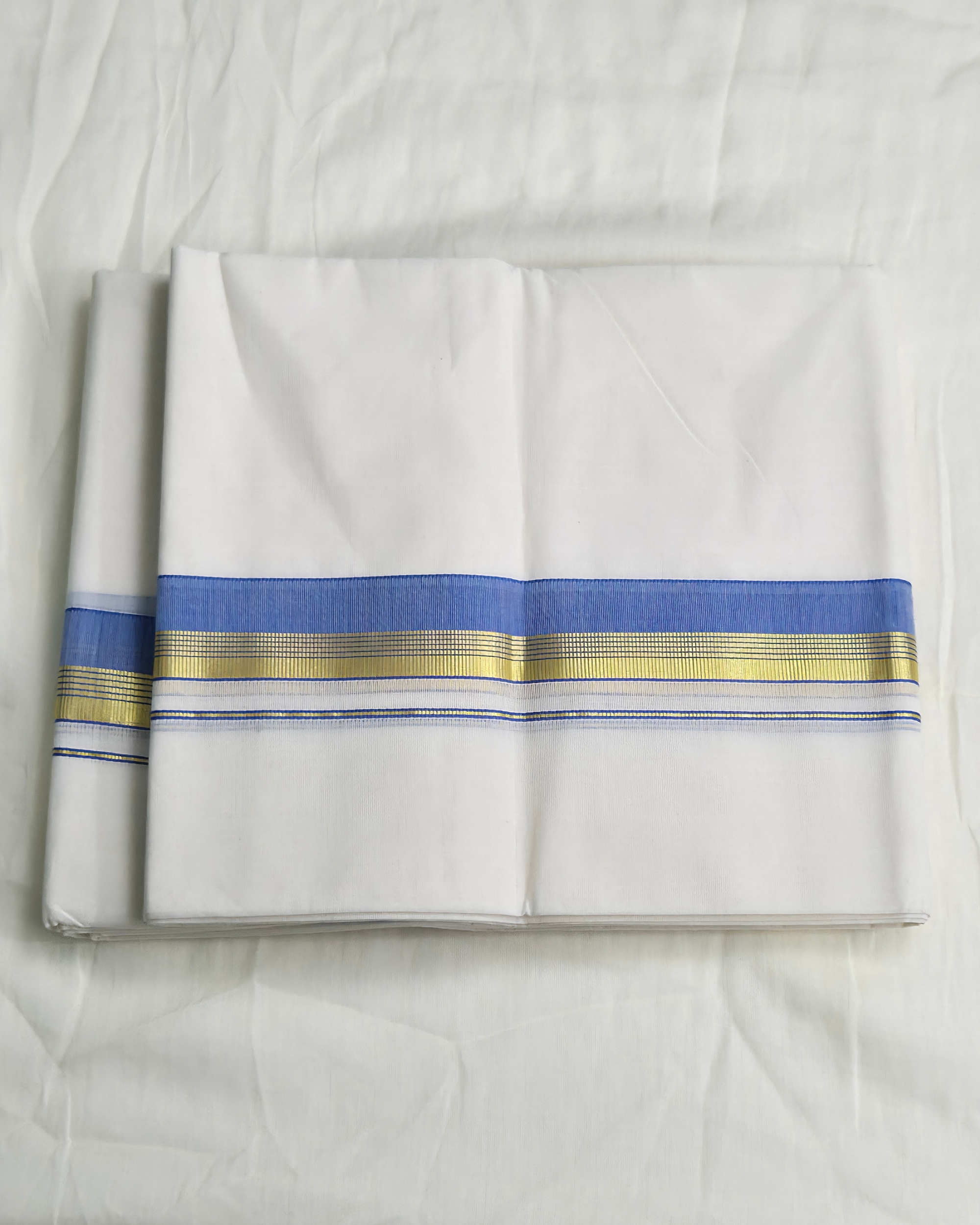 Balaramapuram Kaithari- 100% Organic Cotton Double Mundu
