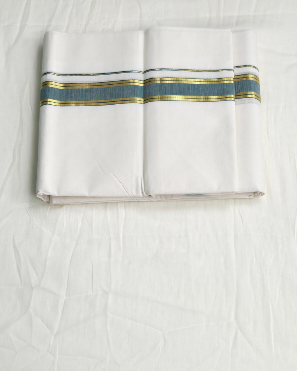 Balaramapuram Kaithari -100% Organic Cotton Double Mundu