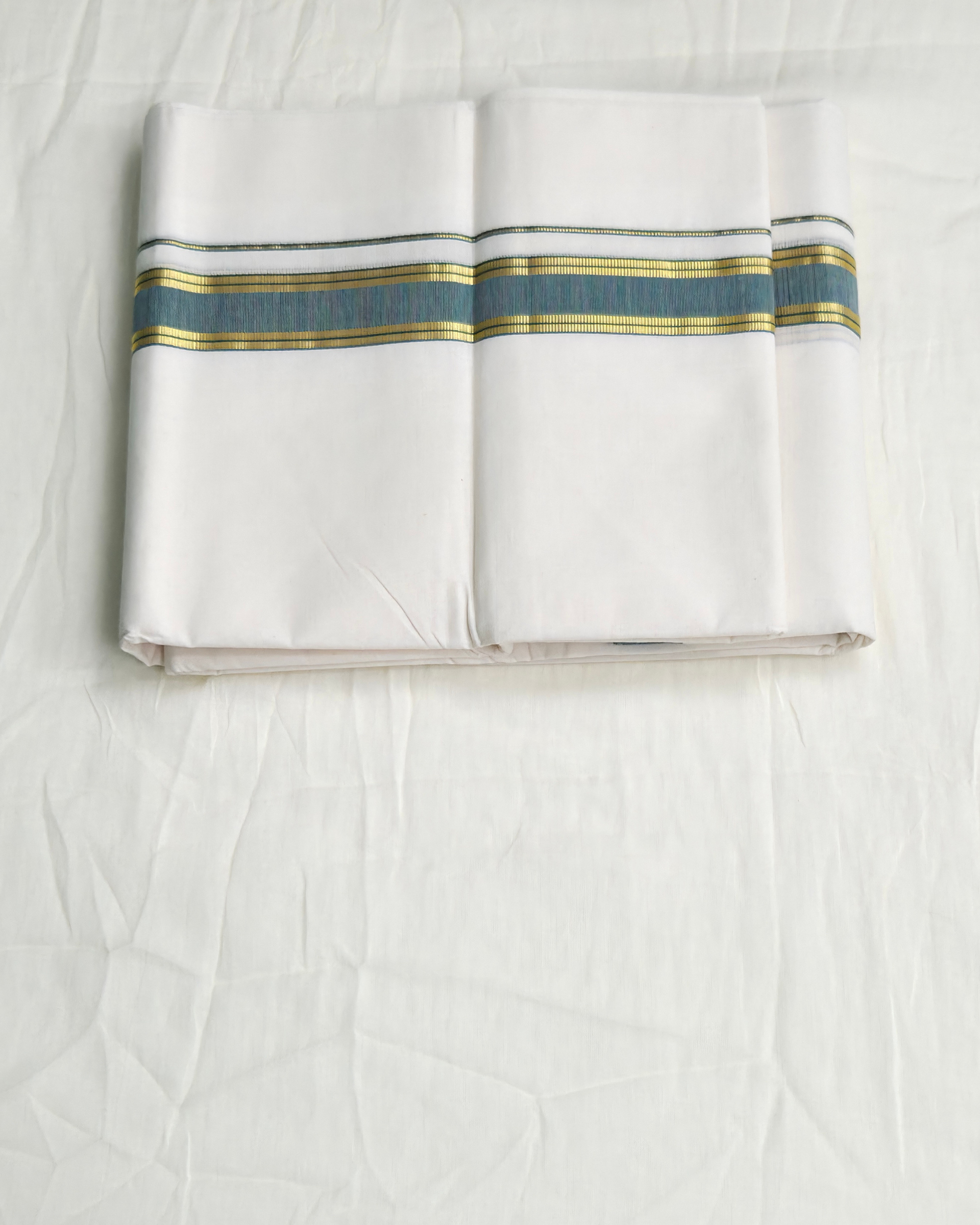 Balaramapuram Kaithari -100% Organic Cotton Double Mundu