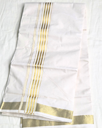 Balaramapuram Kaithari-100% Organic Cotton Double Mundu