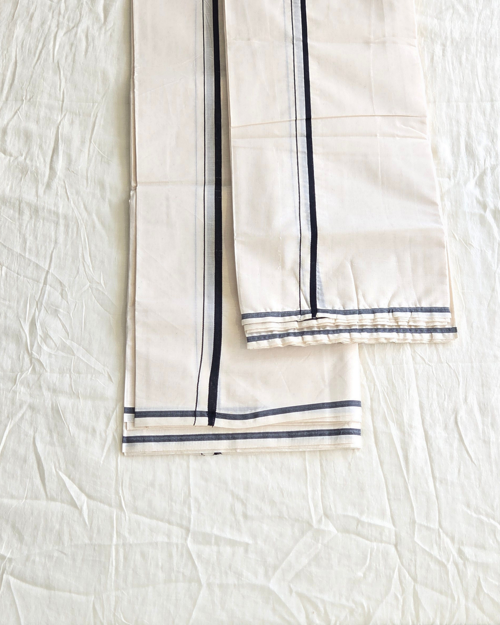 Balaramapuram Kaithari - 100% Organic Cotton Set Mundu