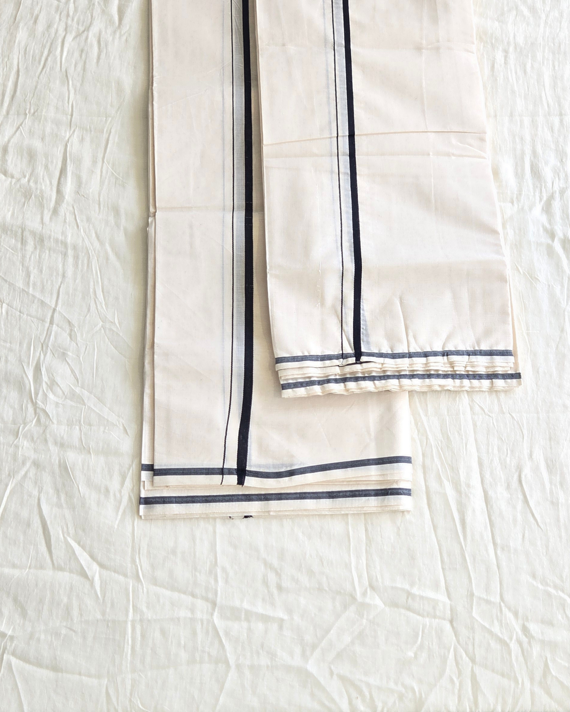Balaramapuram Kaithari - 100% Organic Cotton Set Mundu