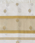 Balaramapuram Kaithari - 100% Organic Cotton Kasavu Saree