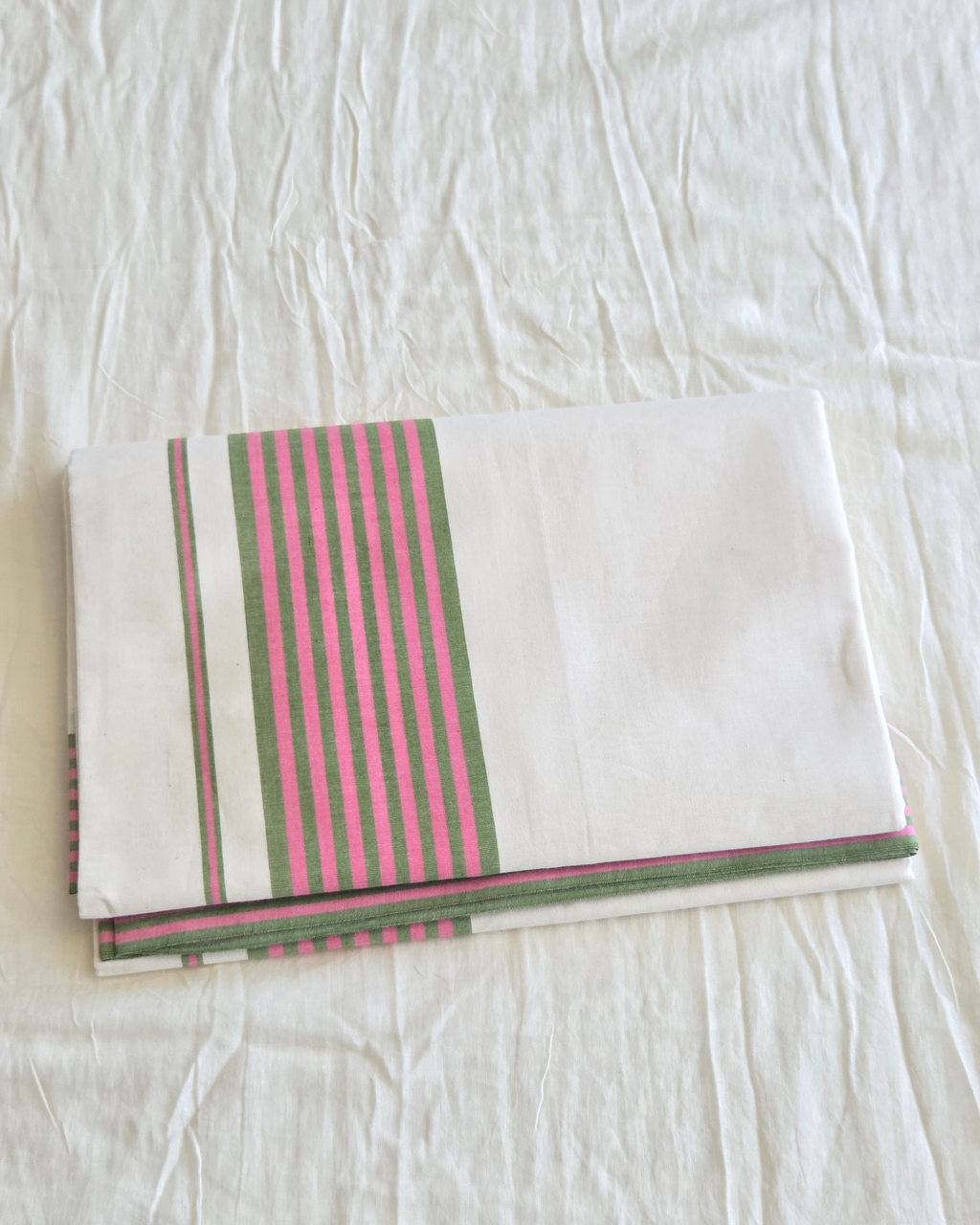 Balaramapuram Kaithari - 100% Organic Cotton Set Saree