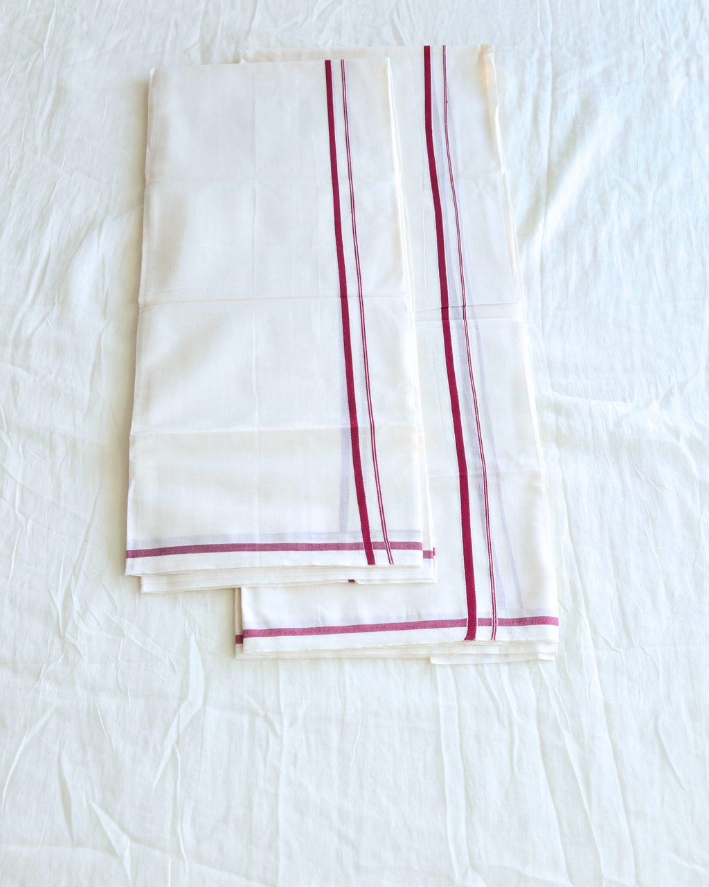 Balaramapuram Kaithari - 100% Organic Cotton Set Mundu