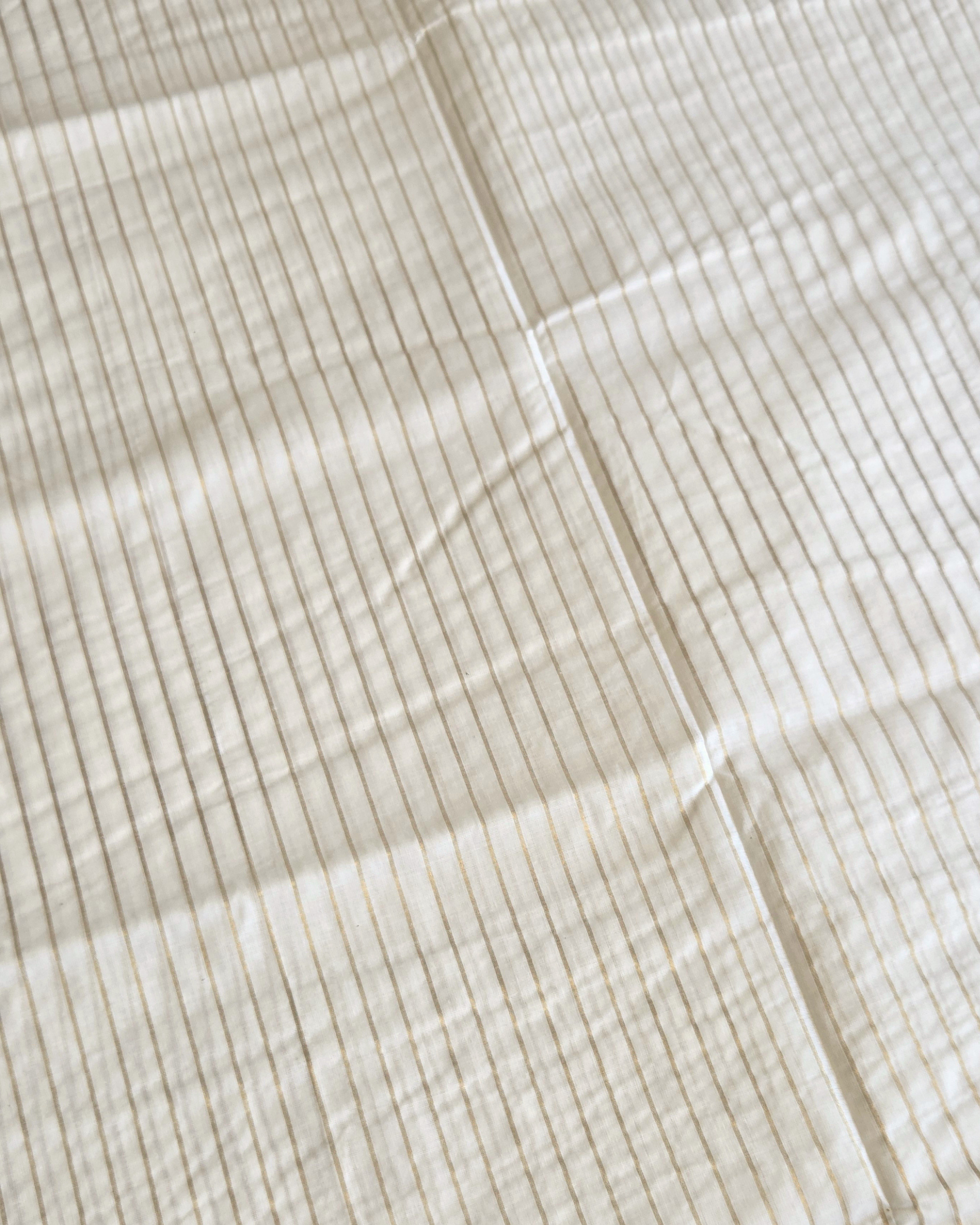 Balaramapuram Kaithari - 100% Organic Cotton Kasavu Saree