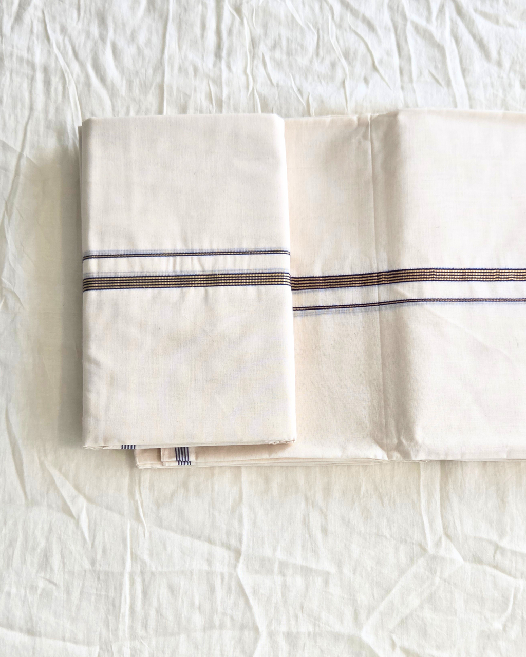 Balaramapuram Kaithari - 100% Organic Cotton Set Mundu