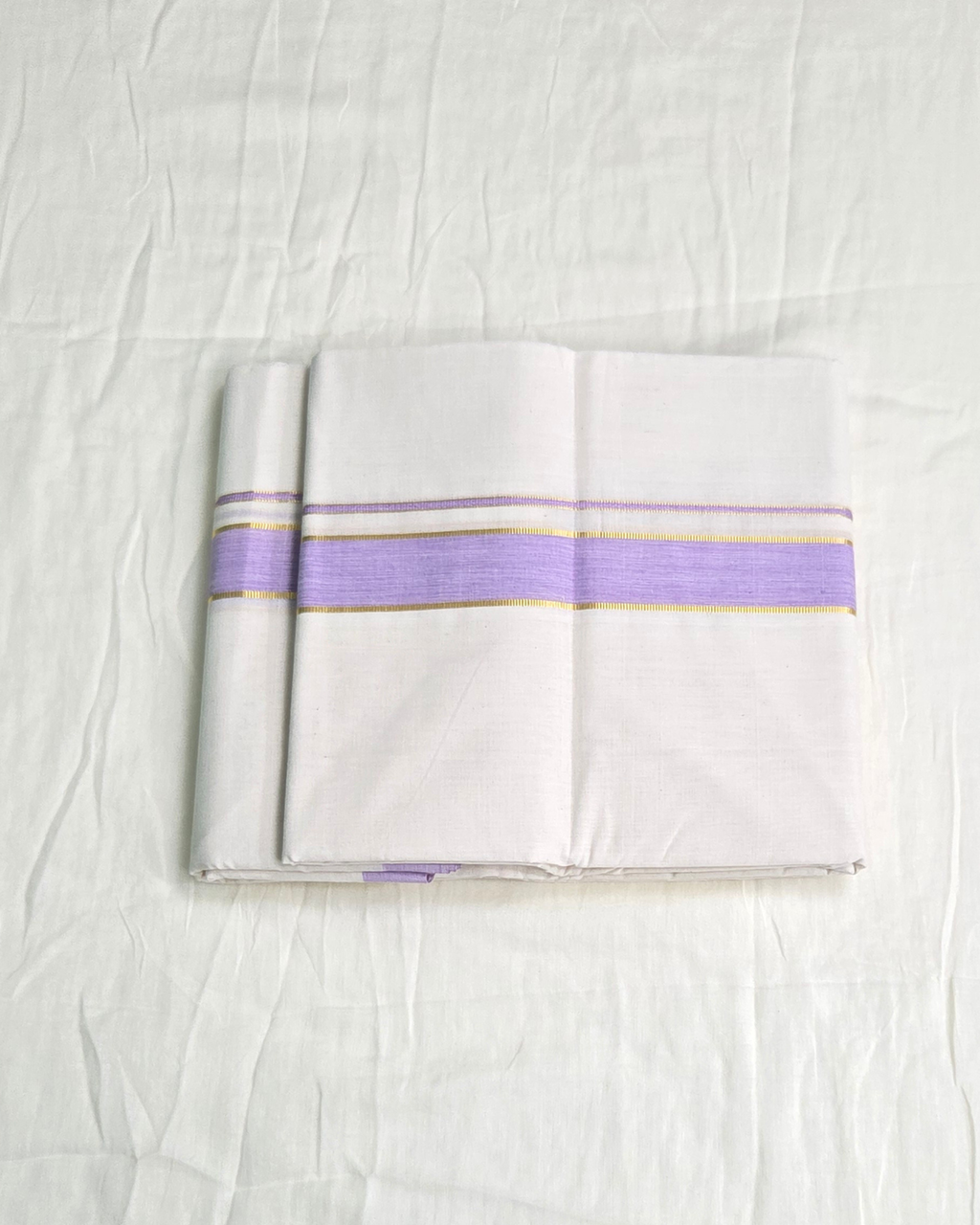 Balaramapuram Kaithari-100% Organic Cotton Double Mundu