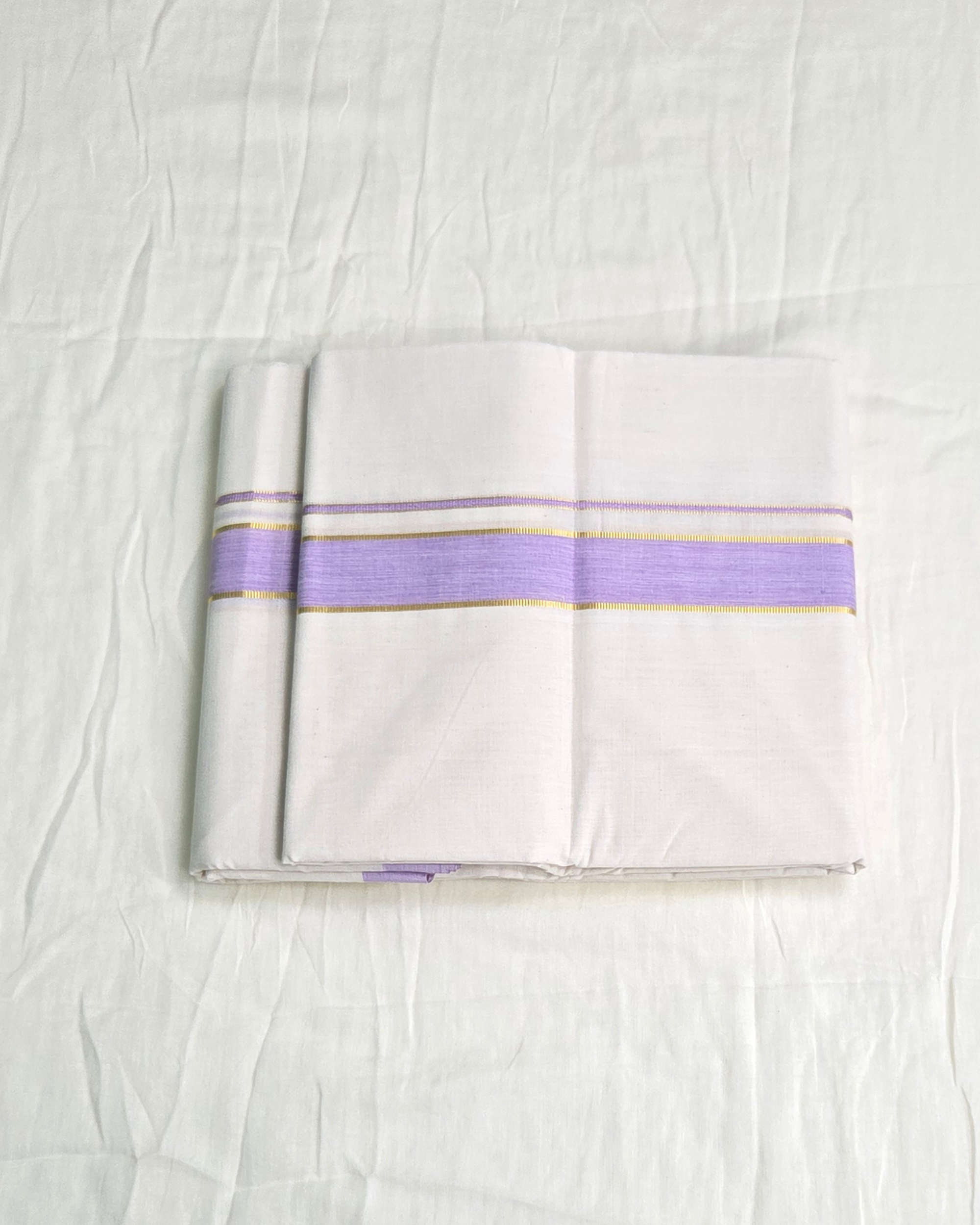 Balaramapuram Kaithari-100% Organic Cotton Double Mundu