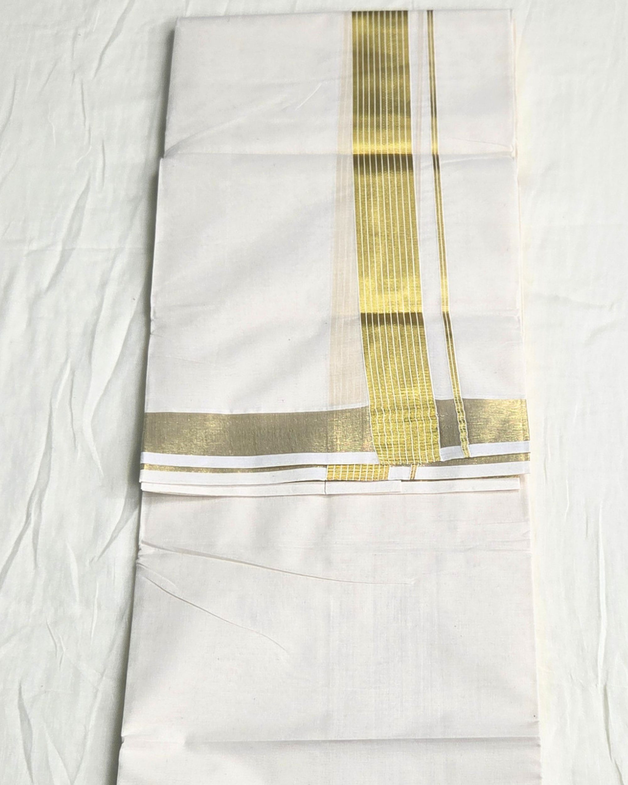 Balaramapuram Kaithari-100% Organic Cotton Double Mundu