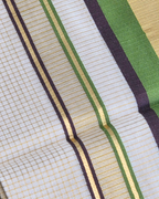 Balaramapuram Kaithari - 100% Organic Cotton Kasavu Saree