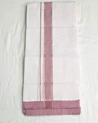 Balaramapuram Kaithari-100% Organic Cotton Double Mundu
