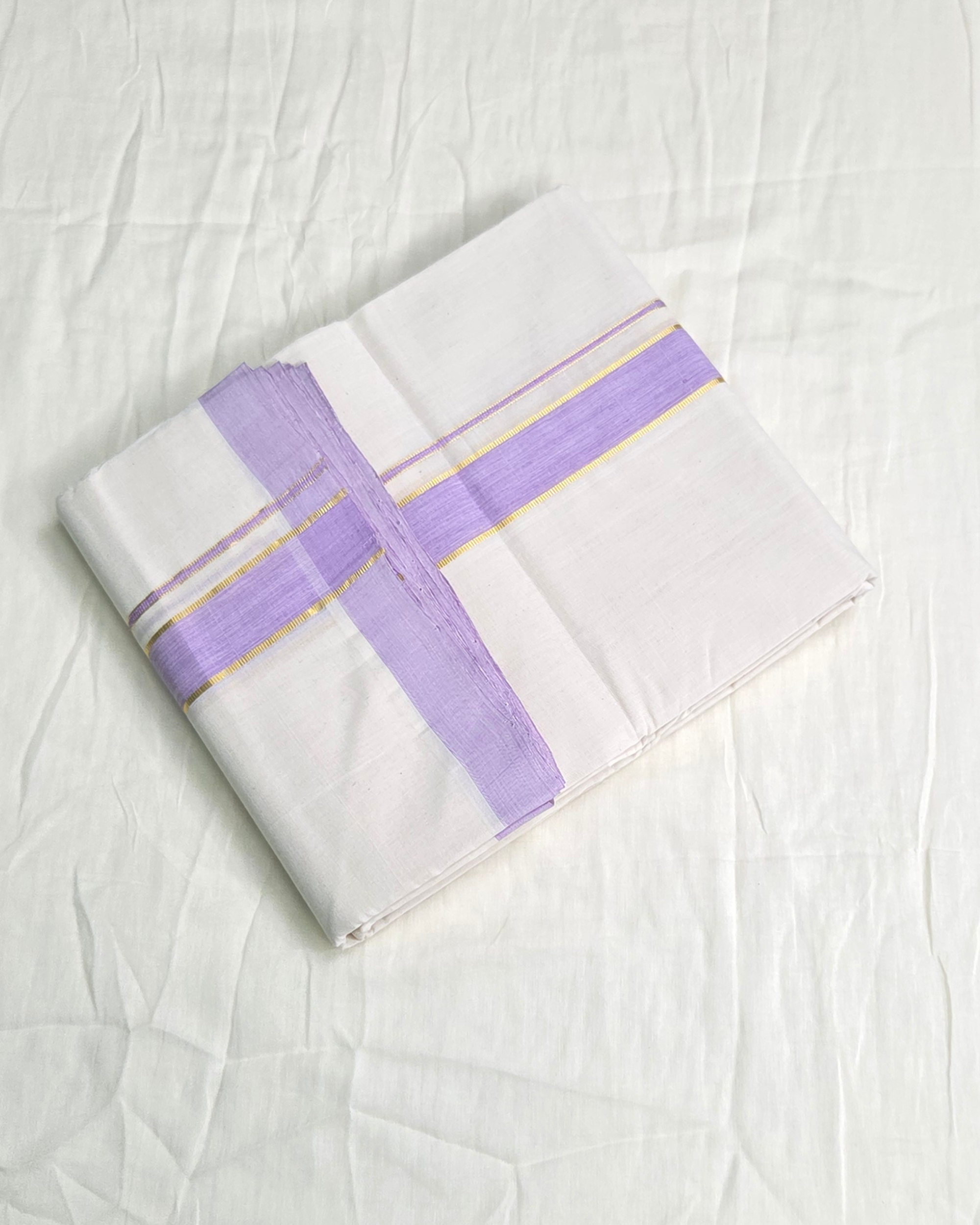 Balaramapuram Kaithari-100% Organic Cotton Double Mundu