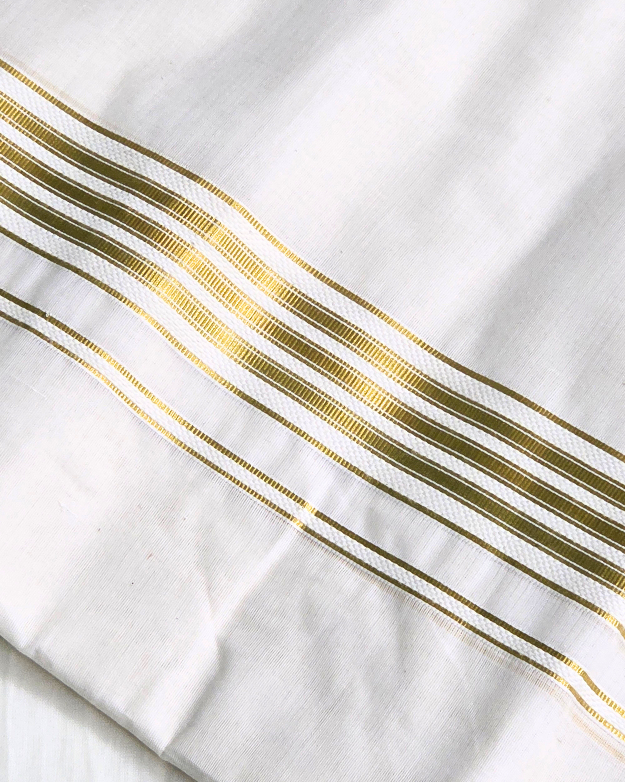 Balaramapuram Kaithari-100% Organic Cotton Double Mundu