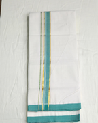 Balaramapuram Kaithari- 100% Organic Cotton Double Mundu