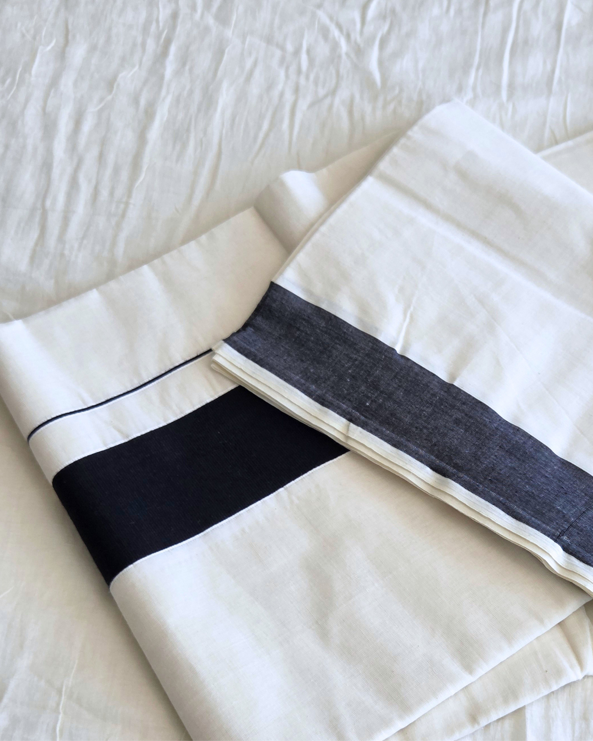 Balaramapuram Kaithari - 100% Organic Cotton Set Saree