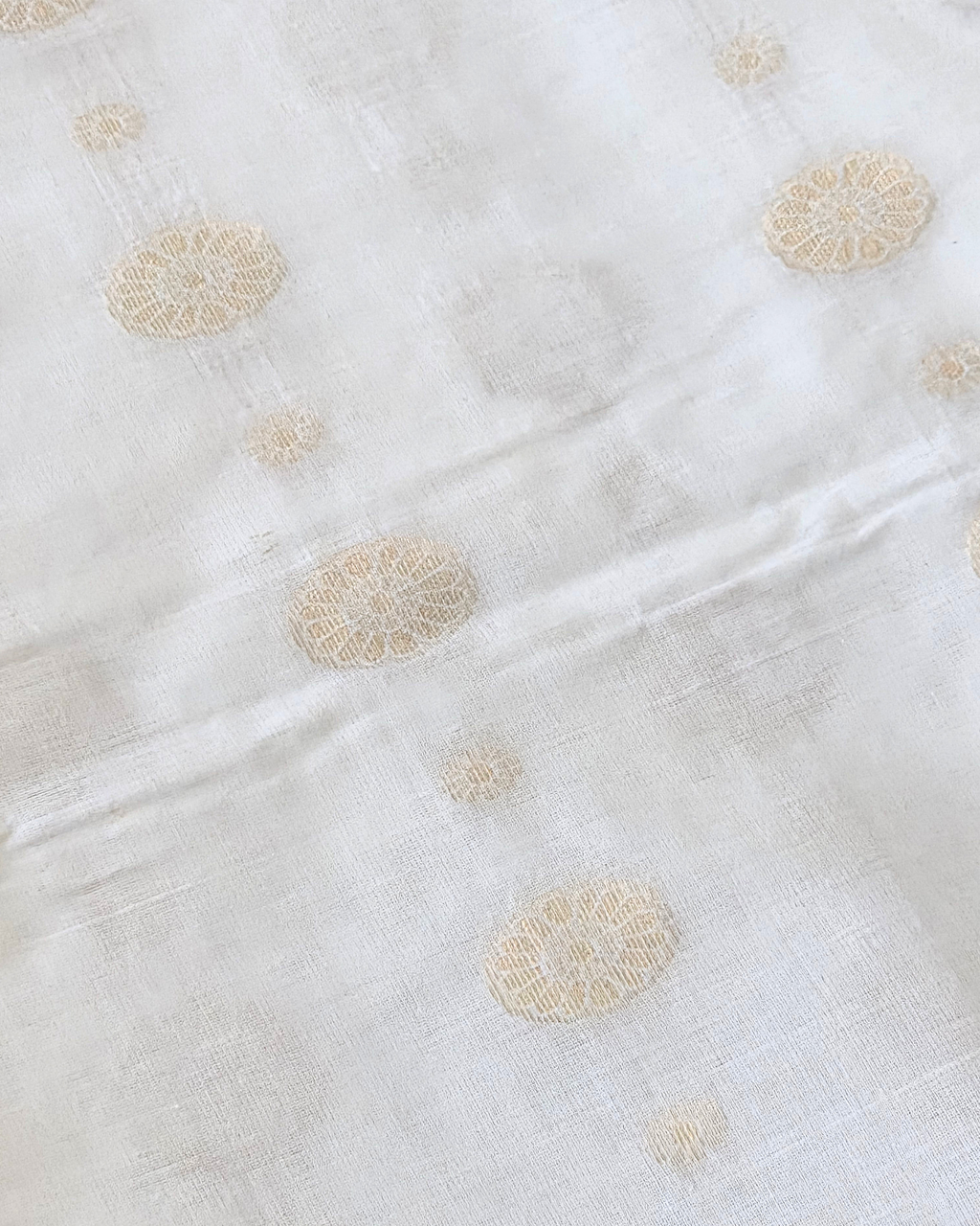 Balaramapuram Kaithari - 100% Organic Cotton Kasavu Saree