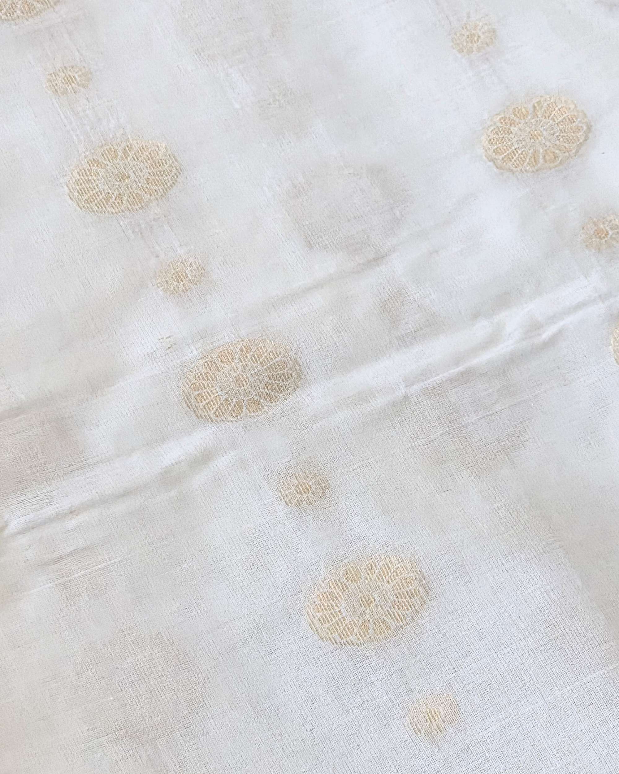 Balaramapuram Kaithari - 100% Organic Cotton Kasavu Saree