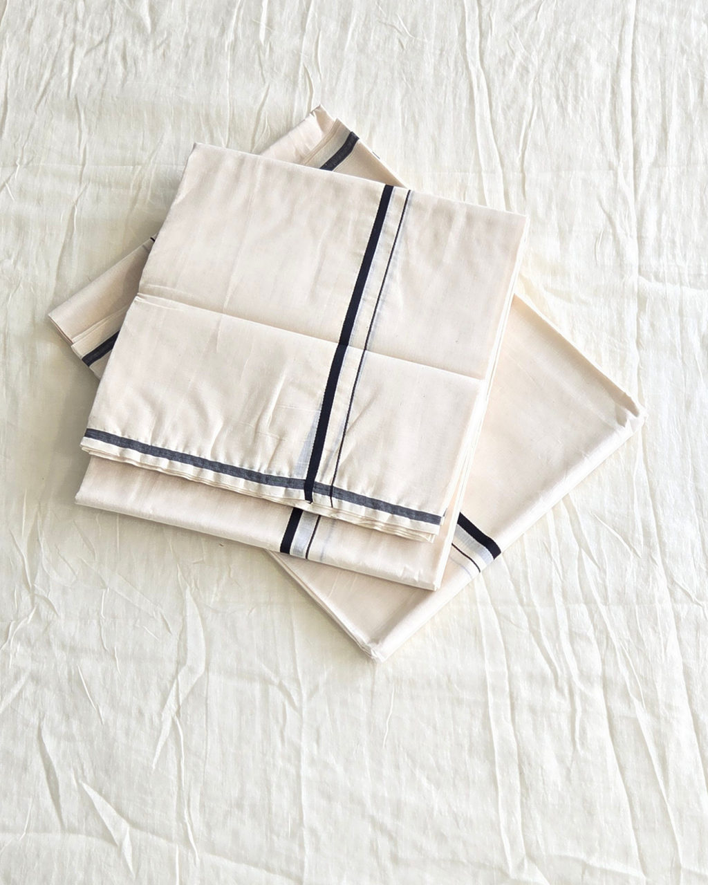 Balaramapuram Kaithari - 100% Organic Cotton Set Mundu