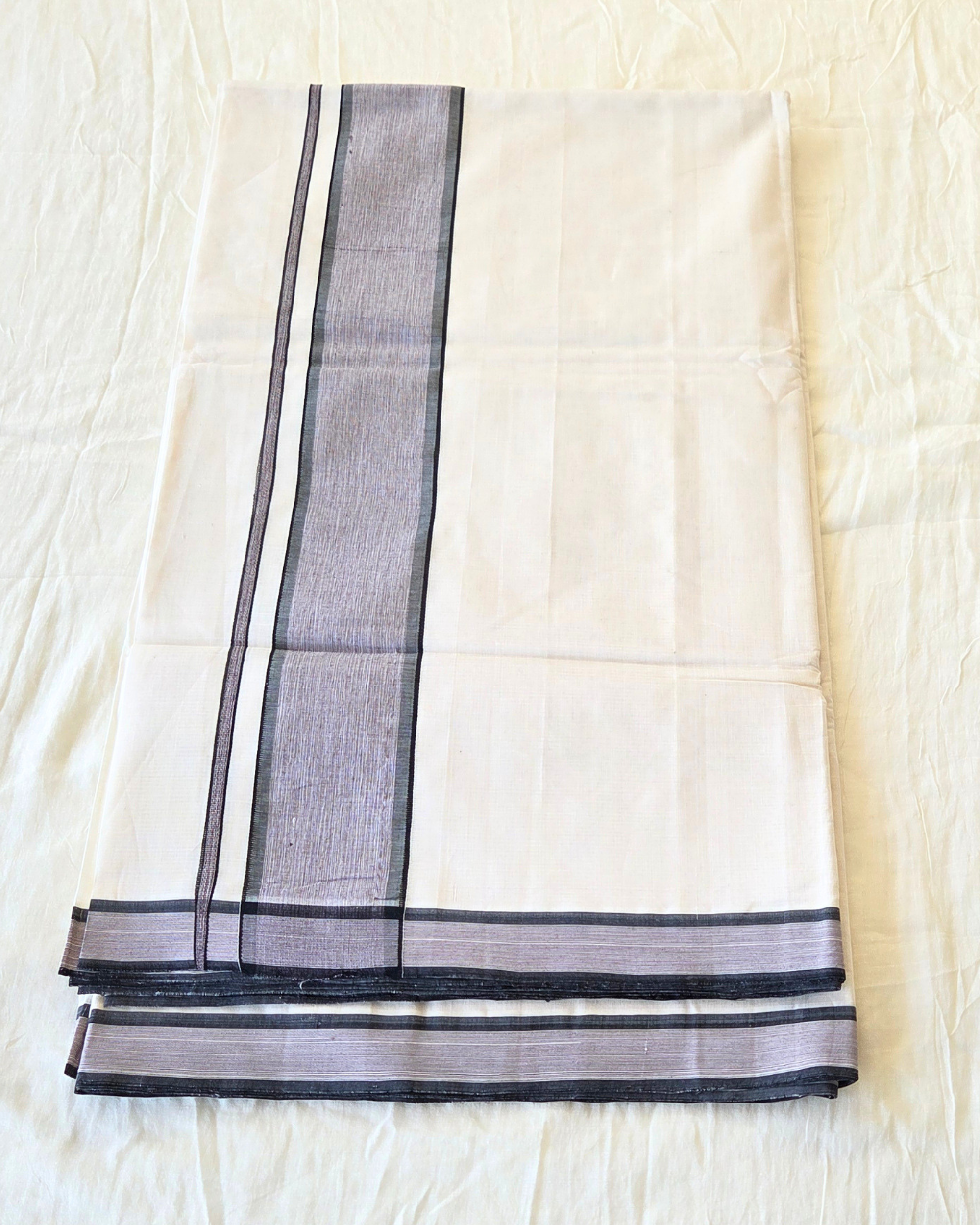 Balaramapuram Kaithari - 100% Organic Cotton Set Saree
