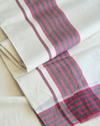 Balaramapuram Kaithari - 100% Organic Cotton Set Saree