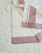 Balaramapuram Kaithari - 100% Organic Cotton Set Saree