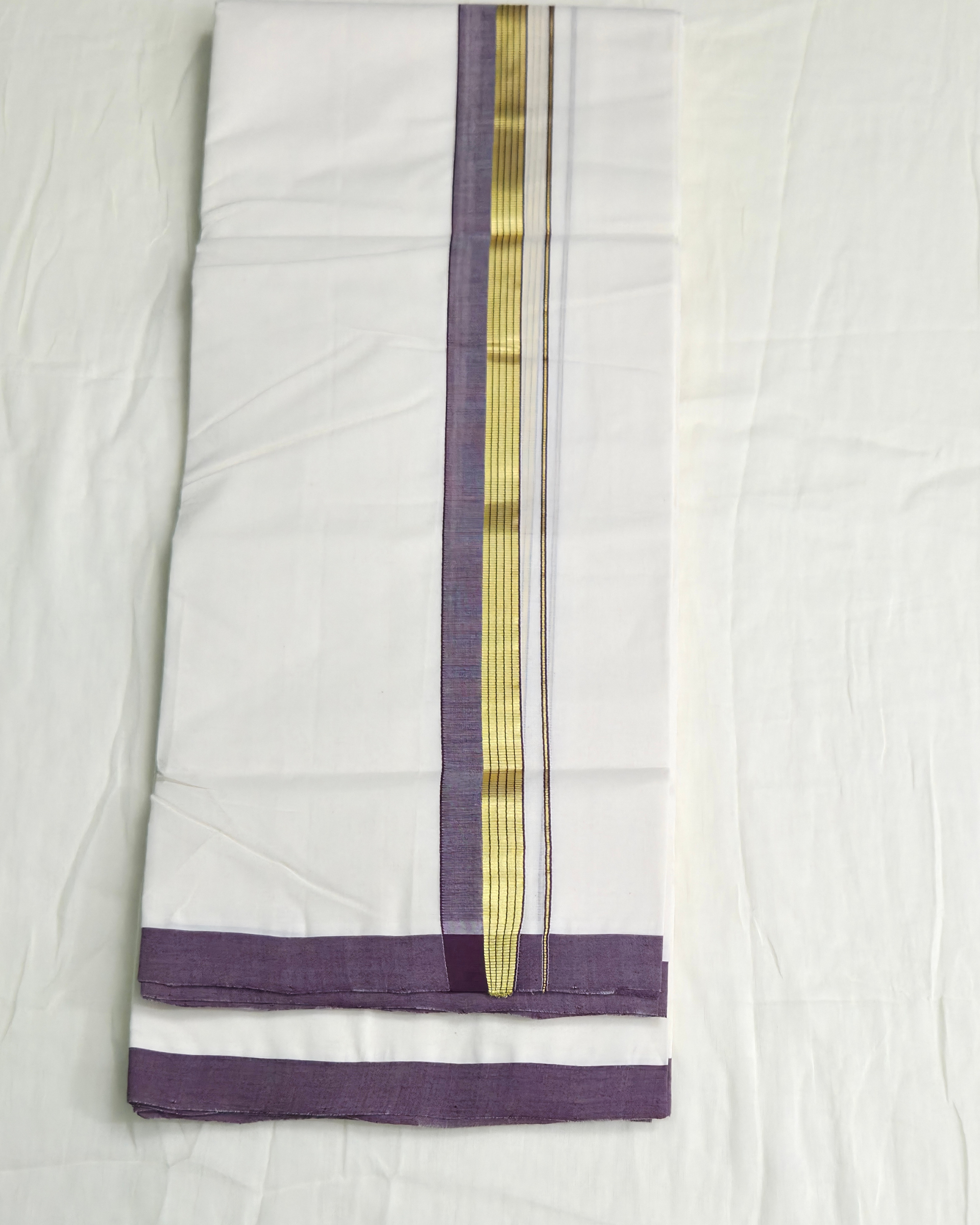 Balaramapuram Kaithari-100% Organic Cotton Double Mundu