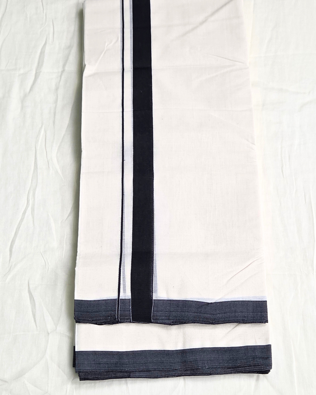 Balaramapuram Kaithari-100% Organic Cotton Double Mundu