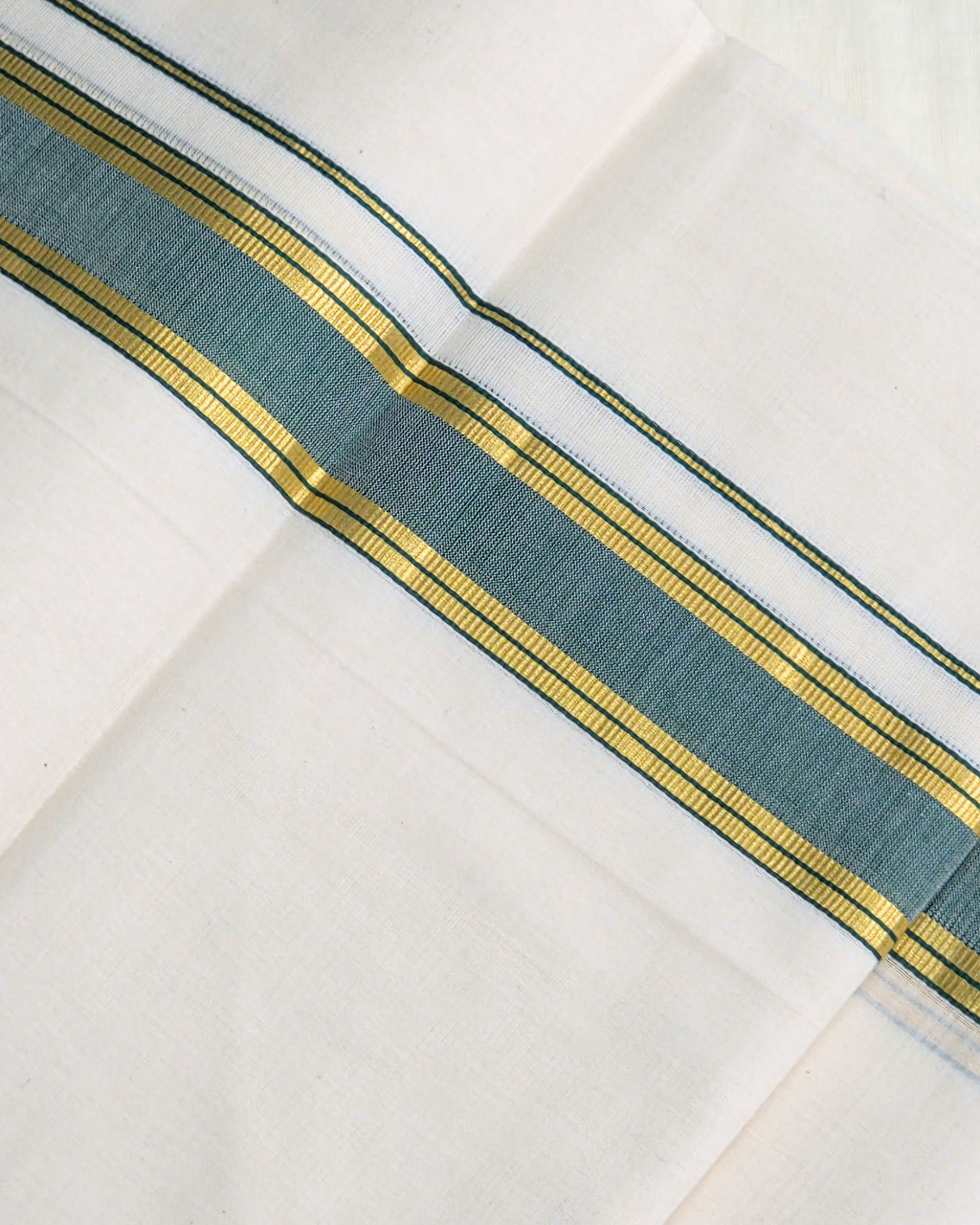 Balaramapuram Kaithari -100% Organic Cotton Double Mundu