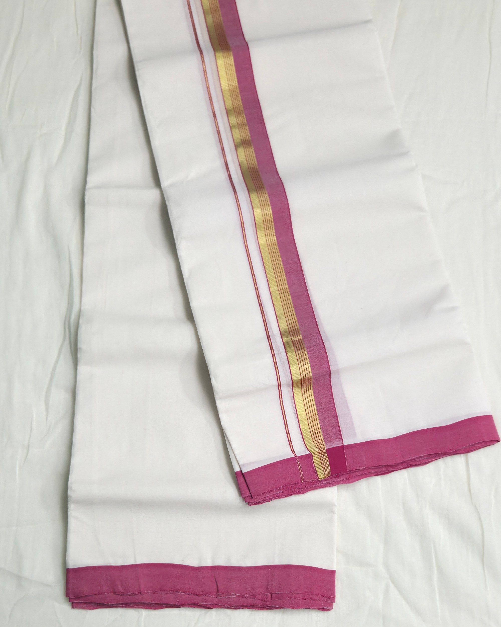 Balaramapuram Kaithari-100% Organic Cotton Double Mundu