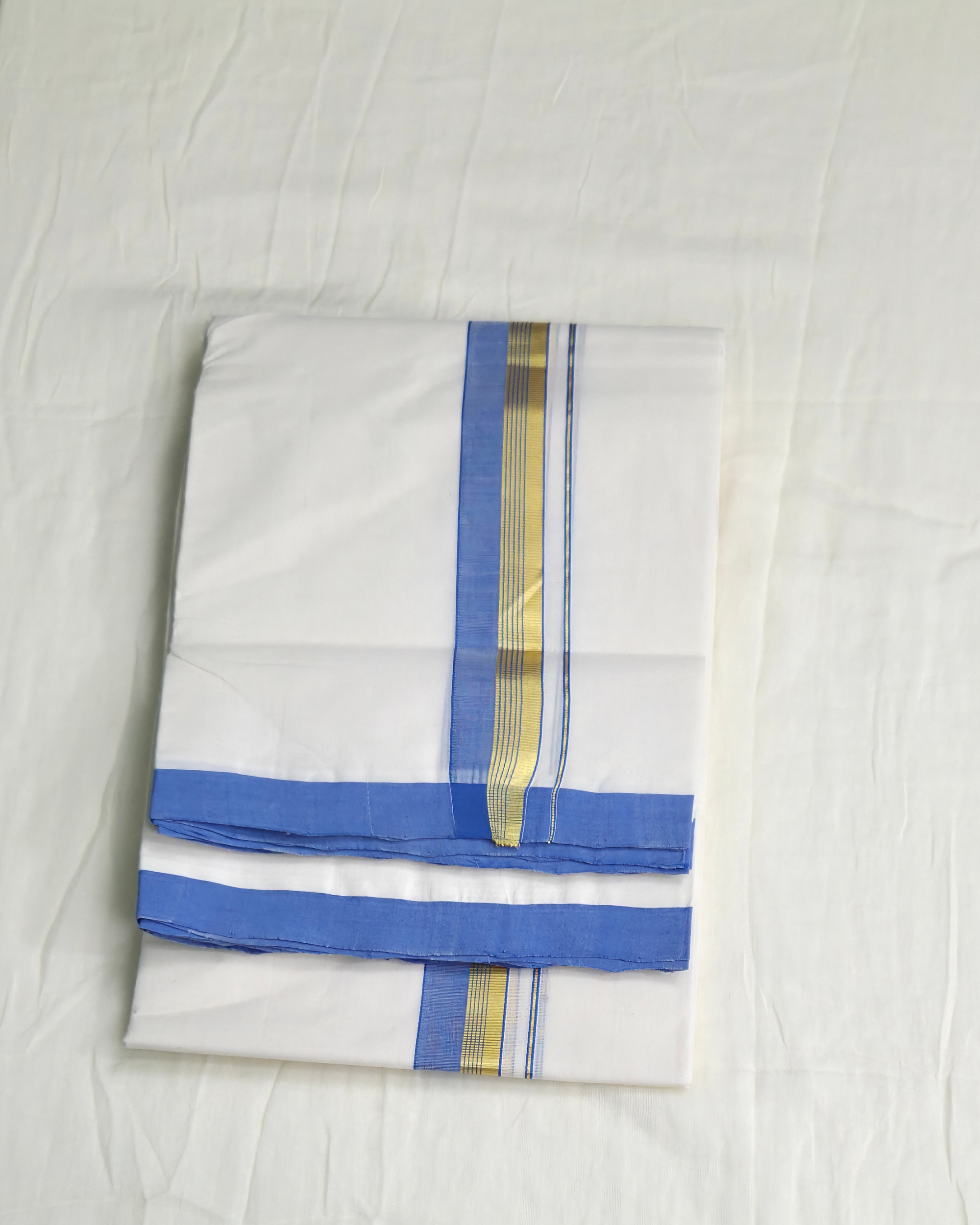 Balaramapuram Kaithari- 100% Organic Cotton Double Mundu