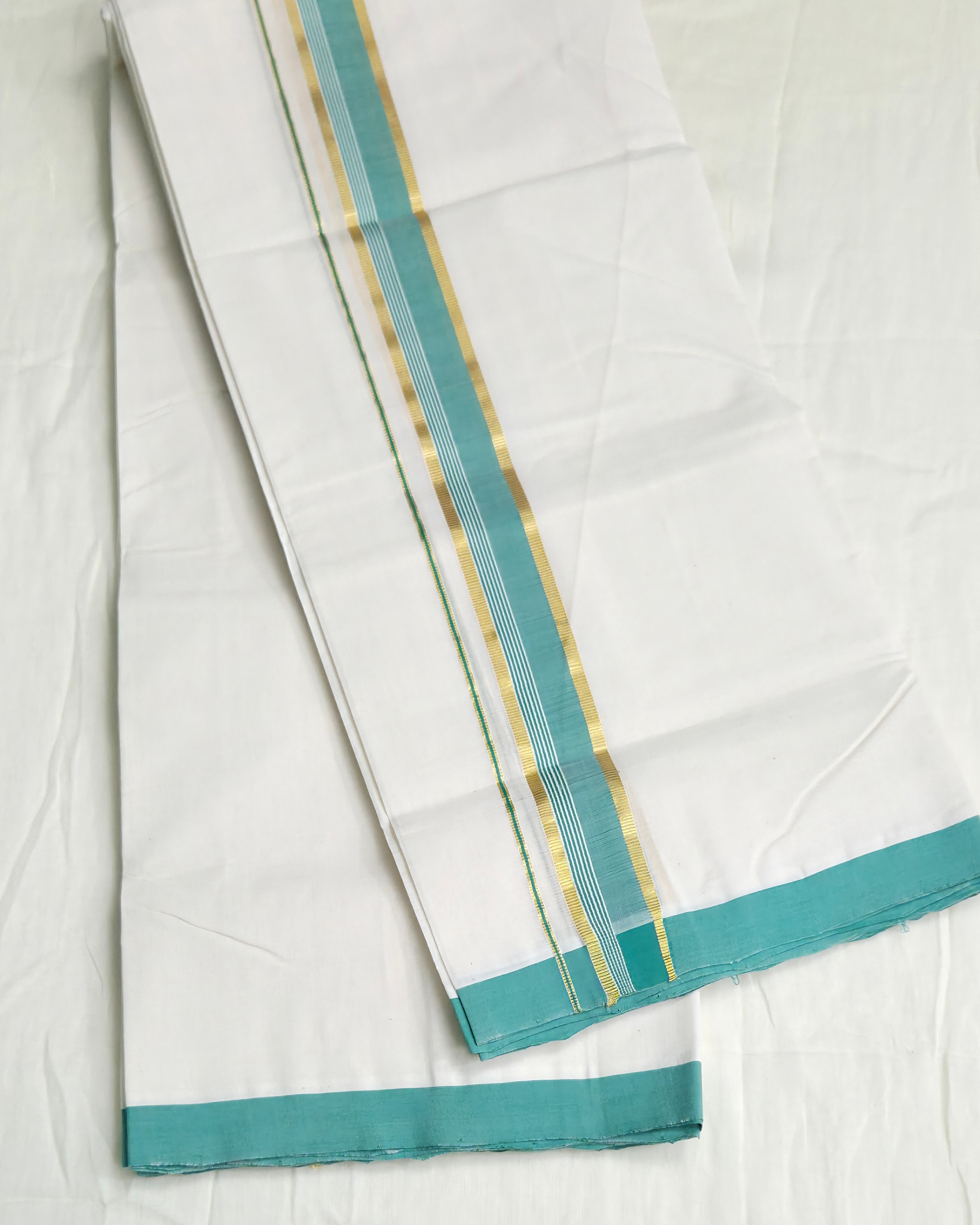 Balaramapuram Kaithari- 100% Organic Cotton Double Mundu