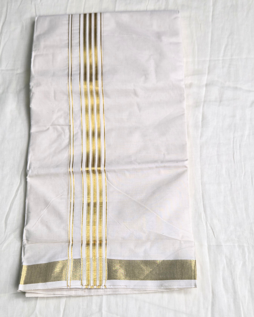 Balaramapuram Kaithari-100% Organic Cotton Double Mundu