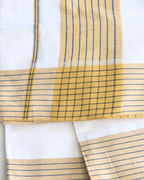 Balaramapuram Kaithari - 100% Organic Cotton Set Mundu