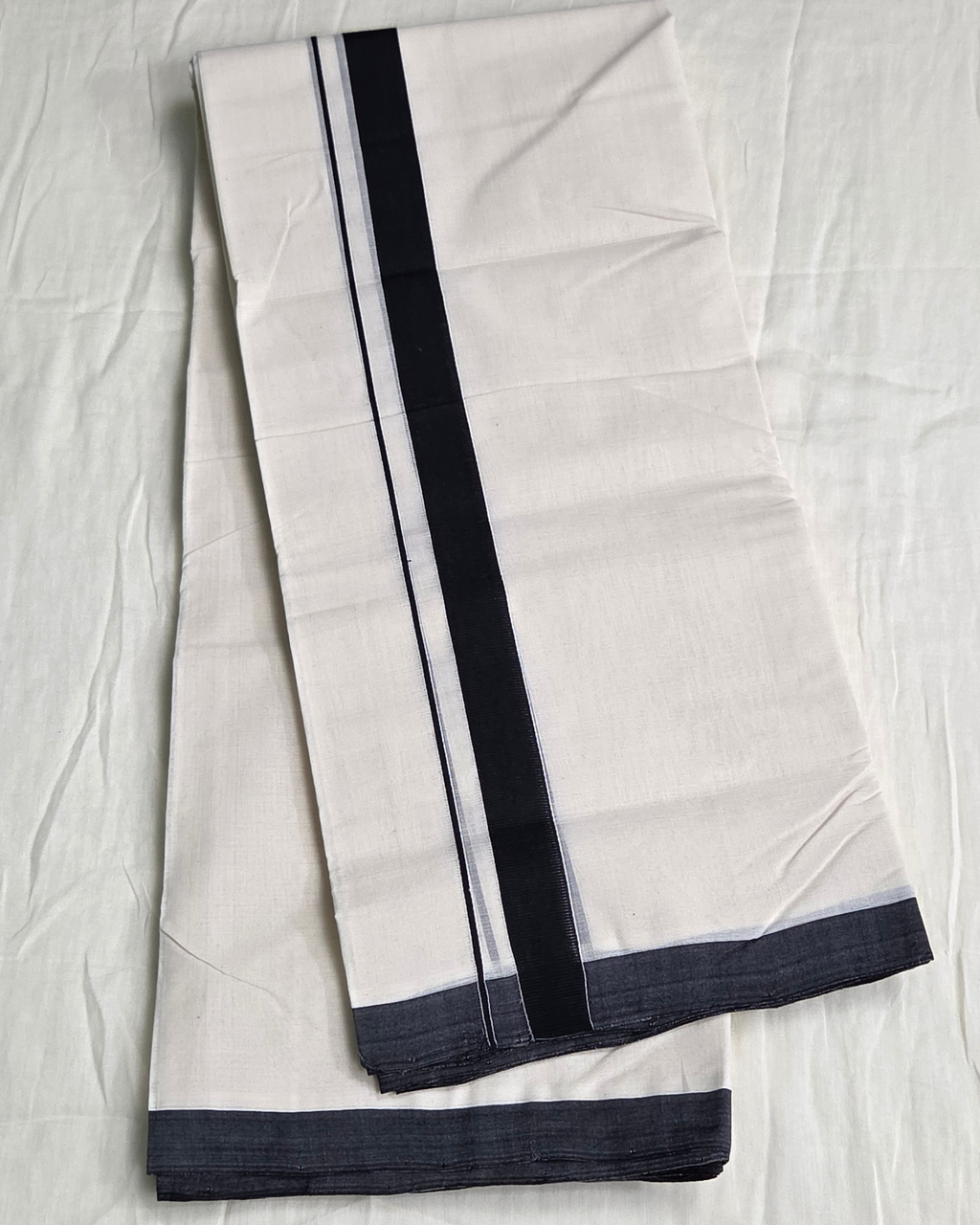 Balaramapuram Kaithari-100% Organic Cotton Double Mundu
