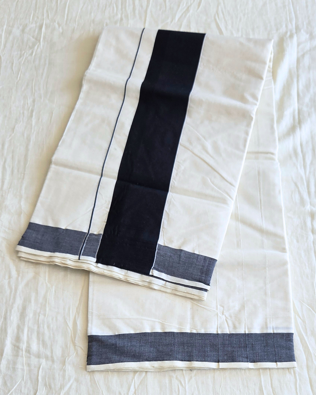 Balaramapuram Kaithari - 100% Organic Cotton Set Saree