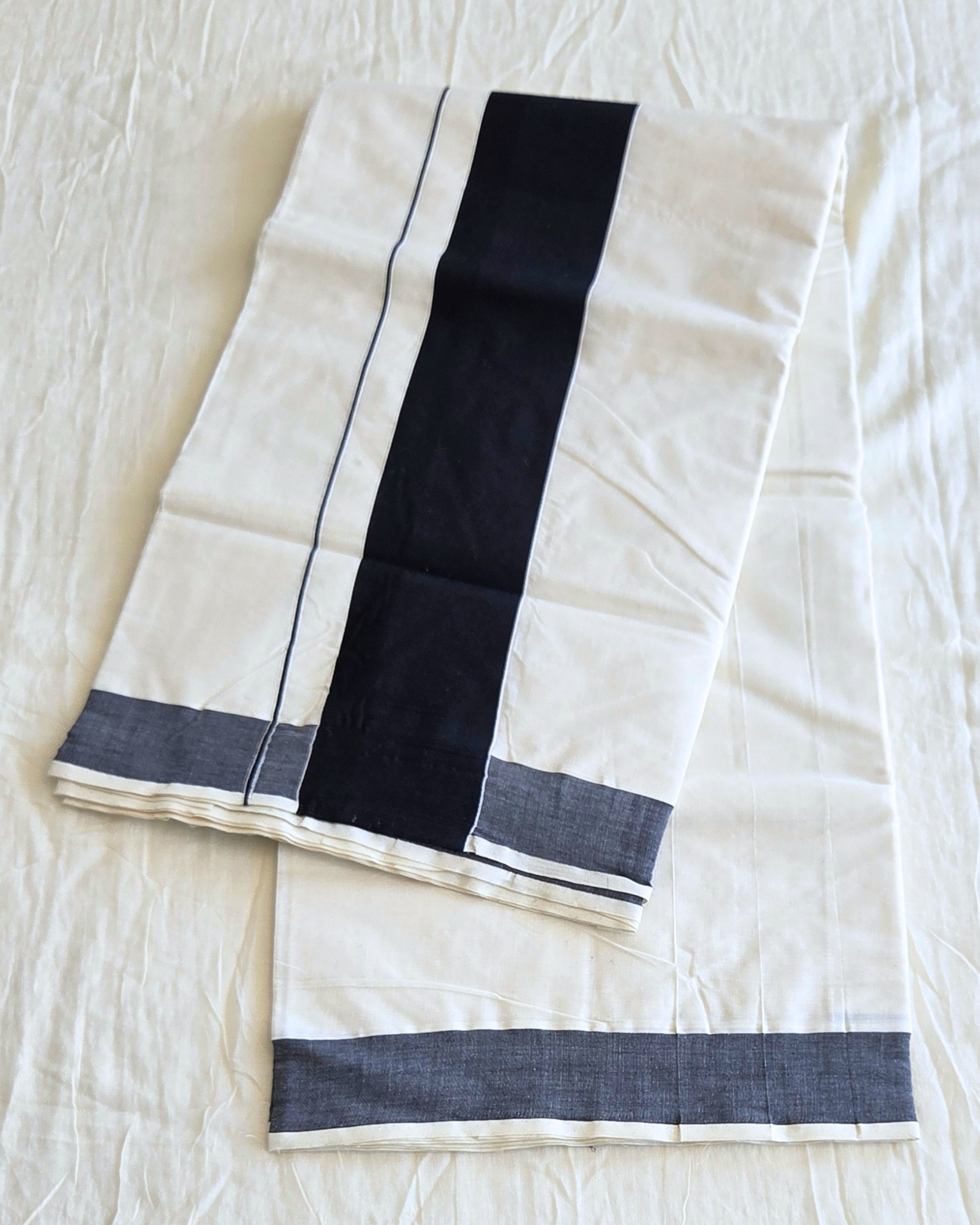 Balaramapuram Kaithari - 100% Organic Cotton Set Saree