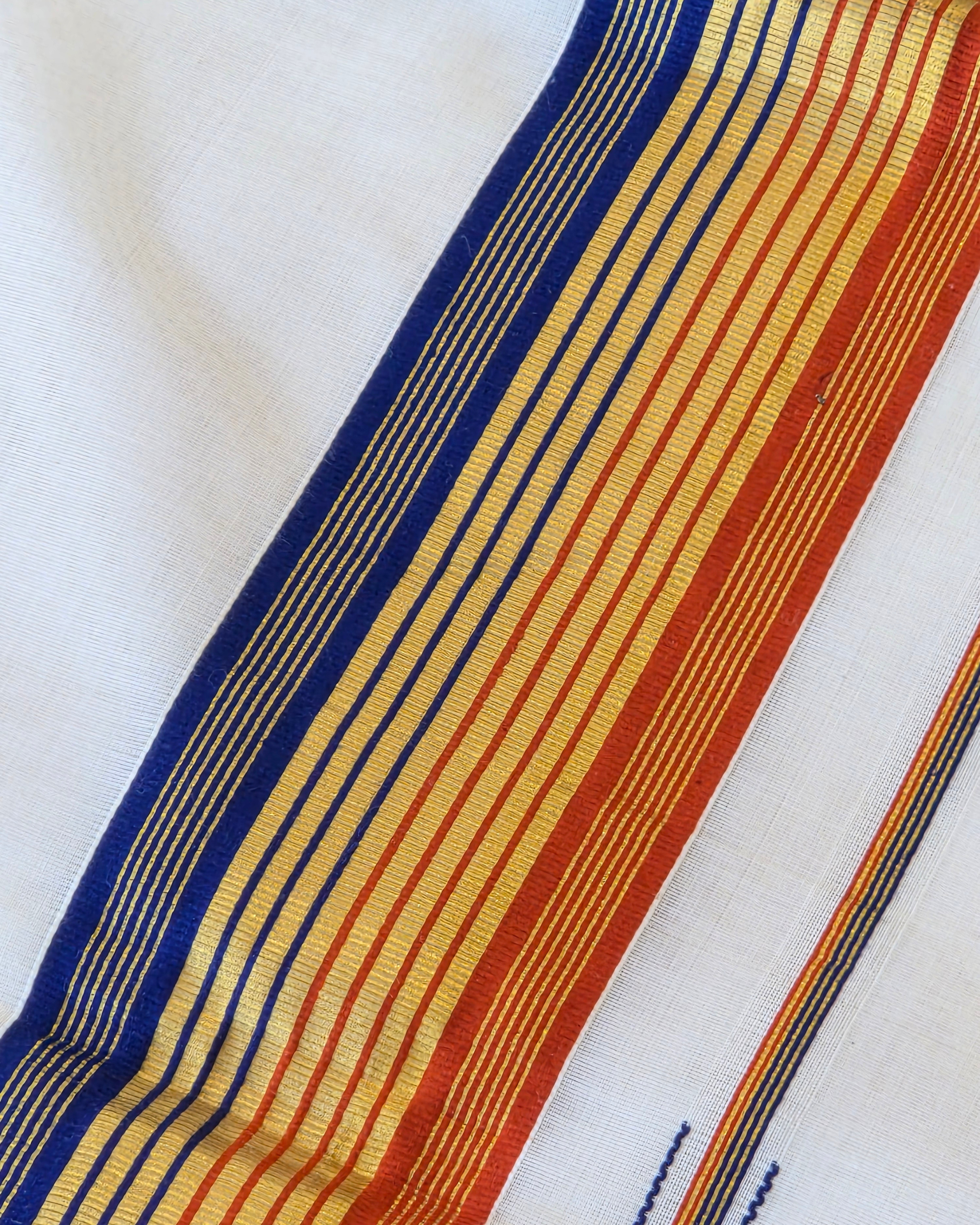 Balaramapuram Kaithari - 100% Organic Cotton Kasavu Saree