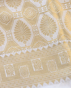 Balaramapuram Kaithari - 100% Organic Cotton Kasavu Saree