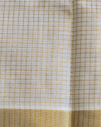 Balaramapuram Kaithari - 100% Organic Cotton Kasavu Saree